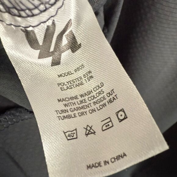 YoungLA Men's Performance Line Grey 805 Quarter-Zip Size Large - Picture 15 of 15